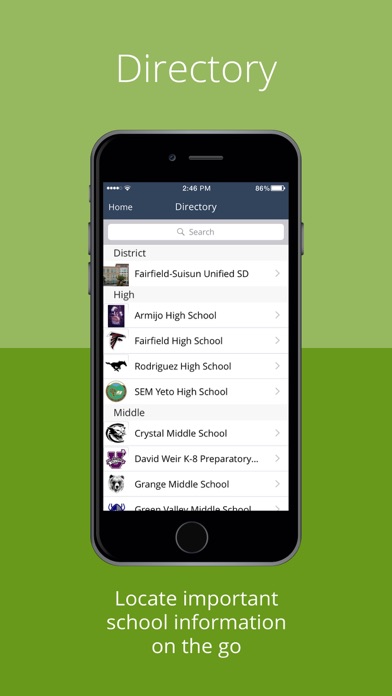 Fairfield-Suisun USD screenshot 2