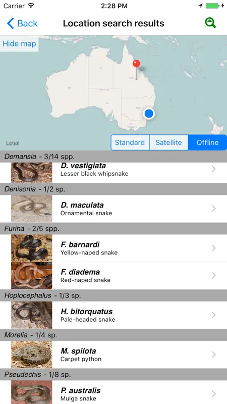Snakes of Australia screenshot 5 of 5