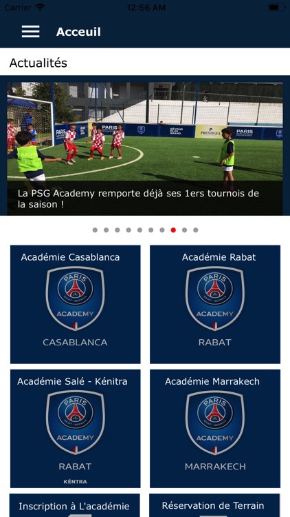 PSG Academy Maroc