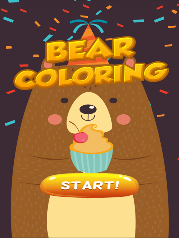 Screenshot #4 pour Bear Coloring and Painting Book