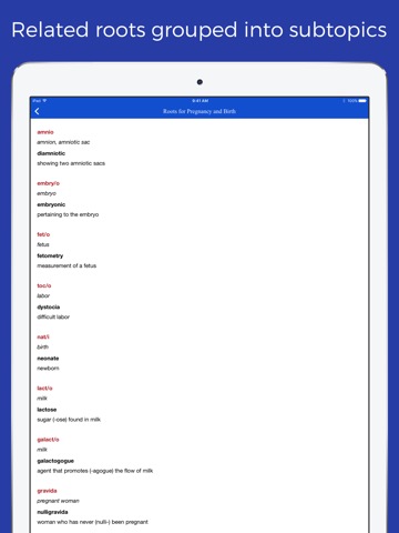 Medical terminology - rootsのおすすめ画像2