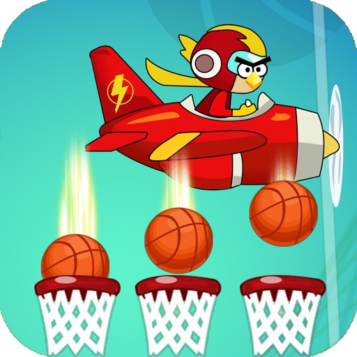 Basket Birds - The Space Shoot icon