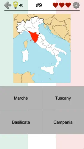 Italian Regions - Italy Quiz screenshot 1