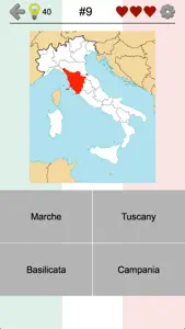 Italian Regions - Italy Quiz screenshot #1 for iPhone