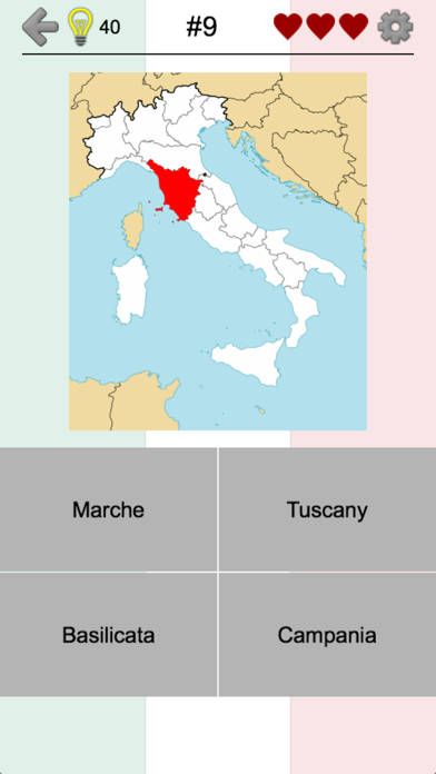 Italian Regions - Italy Quiz Screenshot