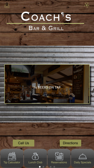 How to cancel & delete Coach's Bar & Grill from iphone & ipad 1