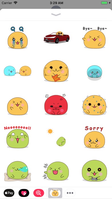 Peanut Animated Stickers screenshot 2