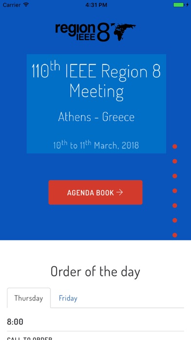 IEEE R8 Athens 2018 screenshot 2