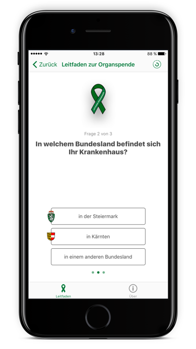 Screenshot #2 pour Leitfaden zur Organspende