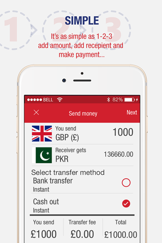 Vowpay Money Transfer screenshot 2