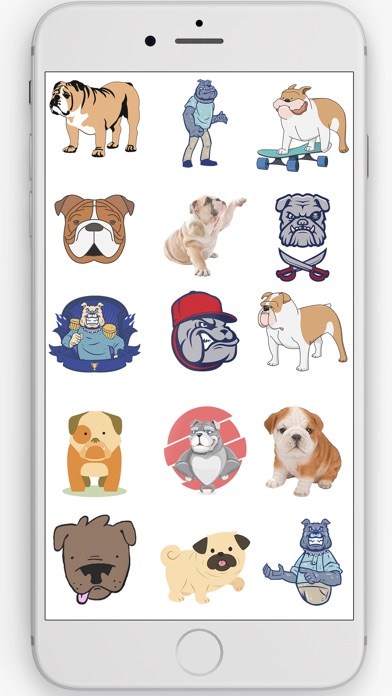 Bulldog Sticker pack screenshot 3