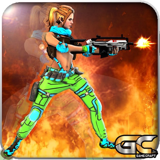 Metal Modern Soldier Shooting iOS App