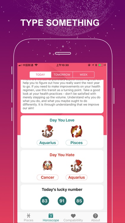 Horoscope! Astrology!