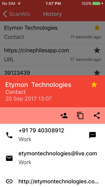 ScanWiz : QR & Barcode Scanner screenshot-3