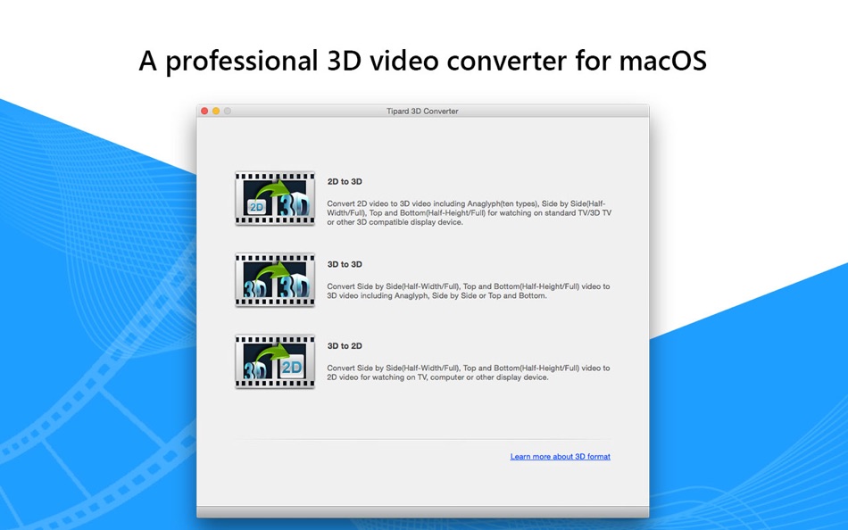 Tipard 3D Converter - 2D to 3D - 3.8.19 - (macOS)