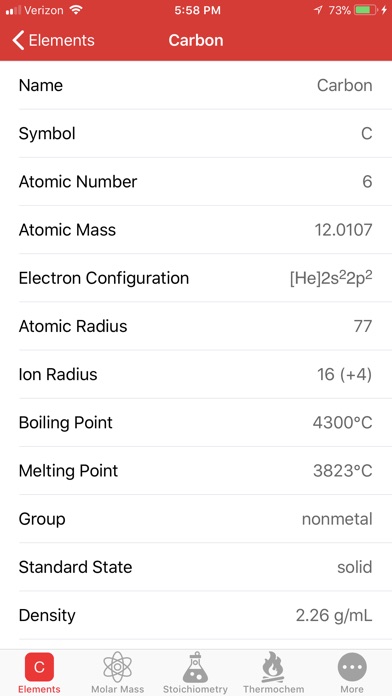 ChemCalc: Chemistry Calculator screenshot 2