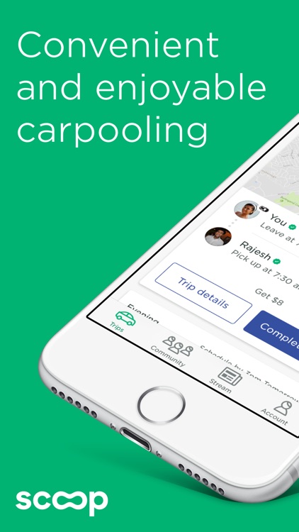 Scoop - Carpool w/ Co-Workers