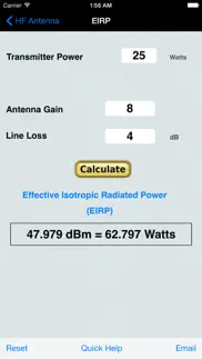 hf beam antenna calculator iphone screenshot 4