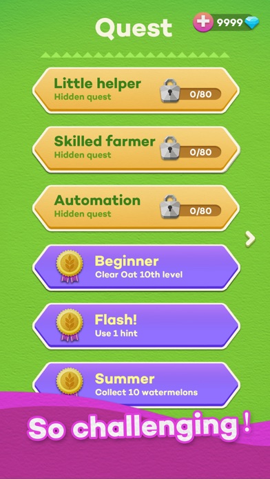 Hexa Farm :Simple Block Puzzle iPhone screenshot 4 - Games app