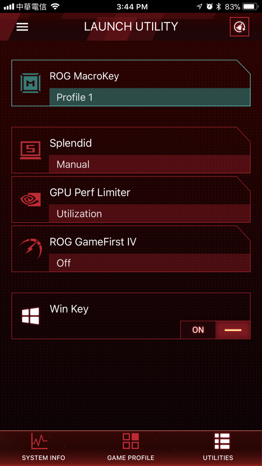 #5. ROG Gaming Center (iOS) 由: ASUSTek