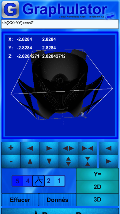 Screenshot #2 pour Graphulator Avec Calcul