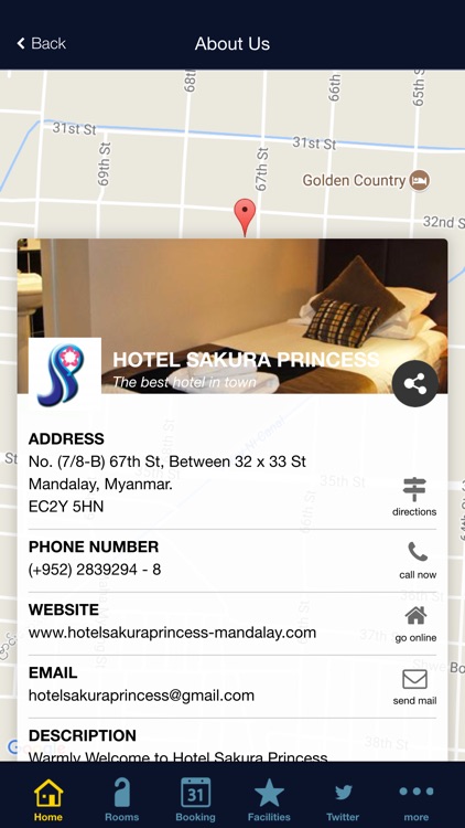 Hotel Sakura Princess App