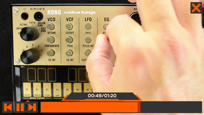 How to cancel & delete Course For volca keys Explored from iphone & ipad 4