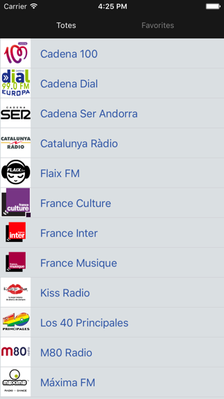 Screenshot #1 pour Ràdio Andorra