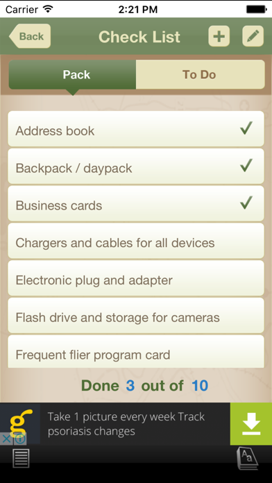 Trip Planner Pro Screenshot