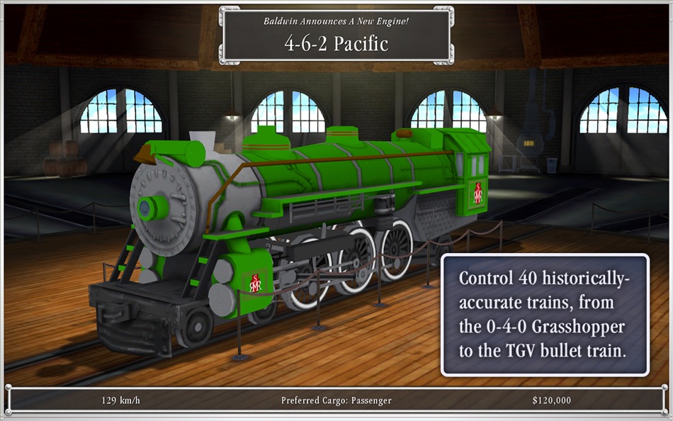 #2. Sid Meier's Railroads! (macOS) Bởi: Feral Interactive Ltd