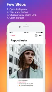 repost photos for insta iphone capturas de pantalla 2