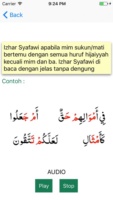 Belajar Tajwid Lengkap & Audio screenshot 3