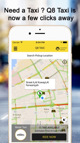 Q8 Taxi - Book taxi in Kuwaitのおすすめ画像3