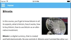 Bitcoin and Blockchain Course iPhone image 4