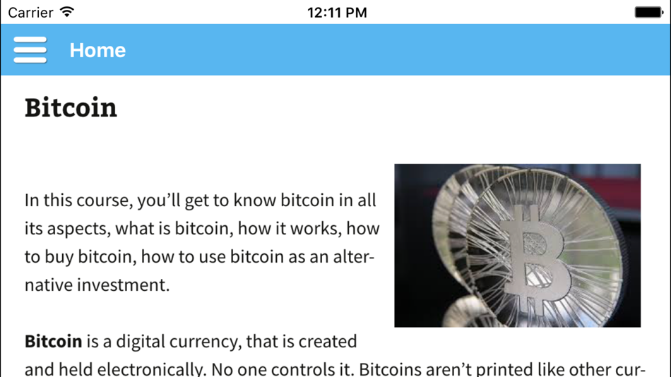 #4. Bitcoin and Blockchain Course (iOS) 来自: yoav fael