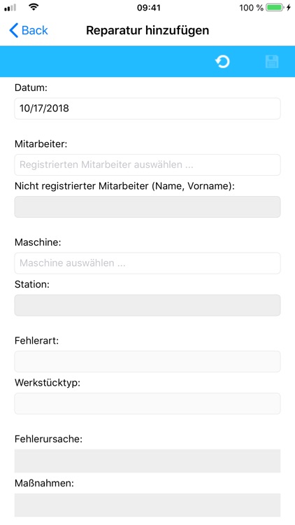 FlowTIQ Kostenstellen Logbuch screenshot-3