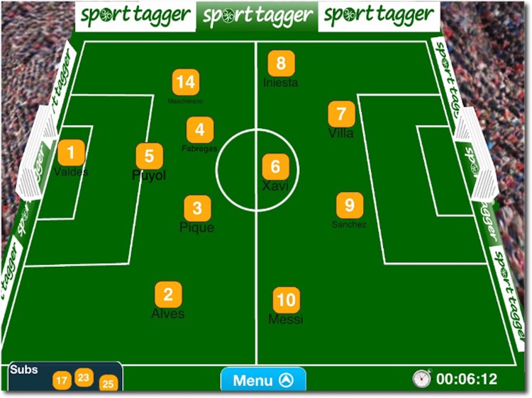 Sporttagger – Player Analysis