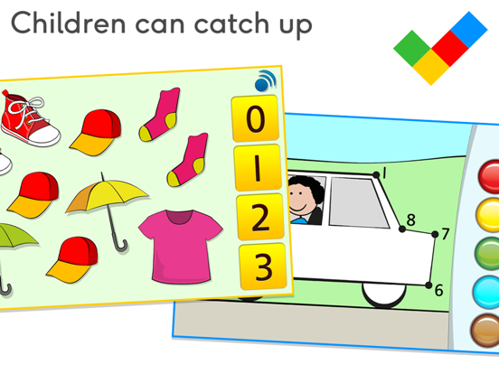 Math age 3-5, for schoolsのおすすめ画像5