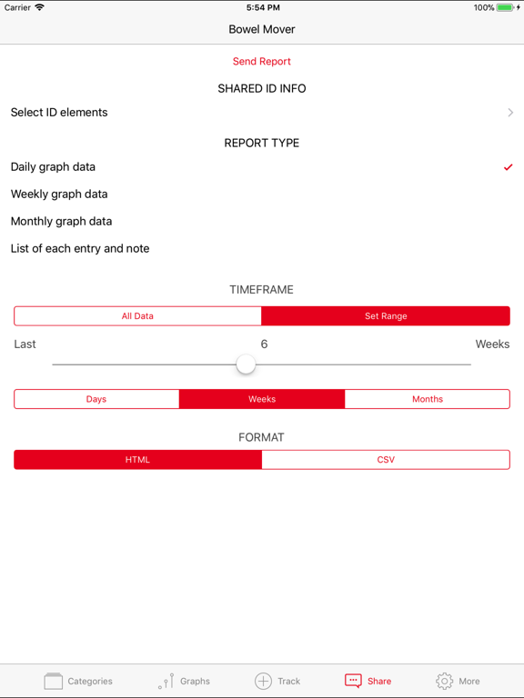 Screenshot #5 for Bowel Mover Pro - IBS Tracker
