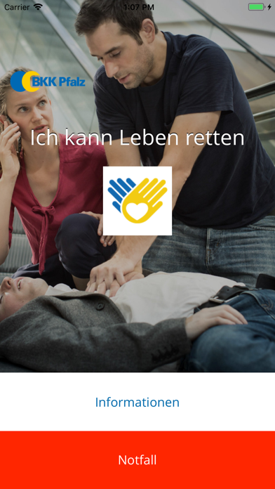 Screenshot #1 pour Lebensretter BKK Pfalz