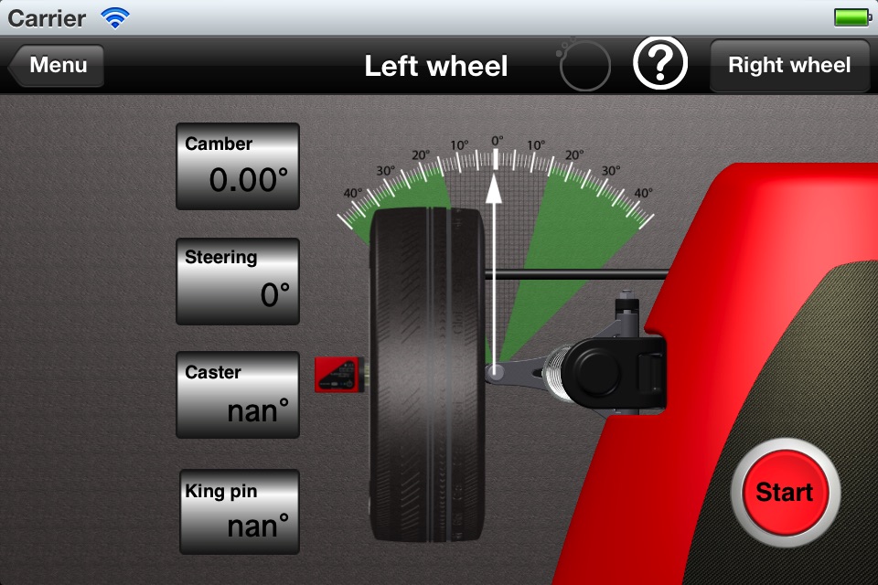 ALiSENSOR™ Wheel Align screenshot 2