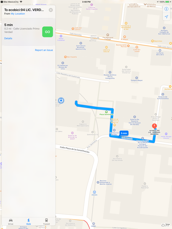 Screenshot #3 for Bike Stations Mexico City