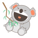 Emojidom emoticons koala icon