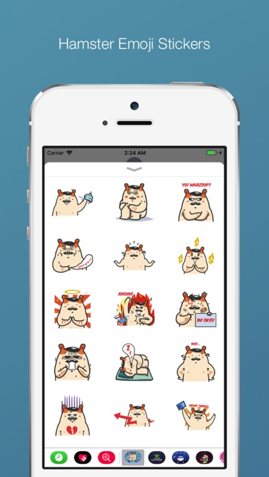 Hamsteroji Emoji screenshot 2