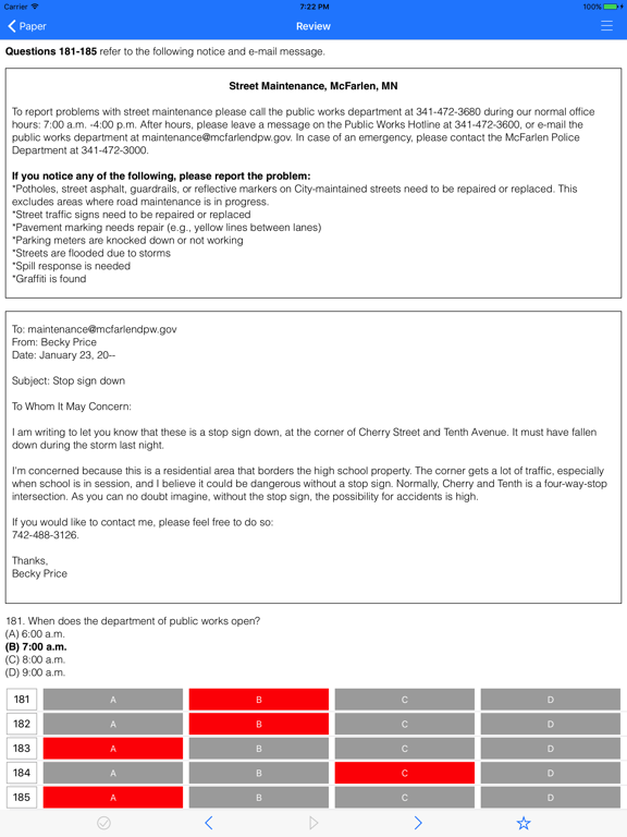 Screenshot #6 pour TOEIC Test 1000 Questions