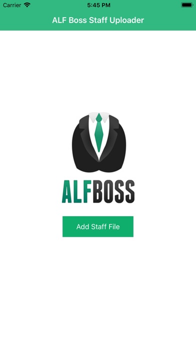 ALF Boss Staff Uploader screenshot 2