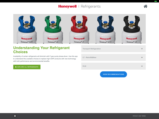 Screenshot #4 pour Refrigerant Selection Tool EU