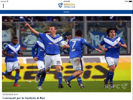 Screenshot #6 pour Brescia Calcio L'App ufficiale