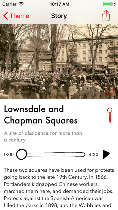 PDX Social History Guide iPhone screenshot 9 - Education app