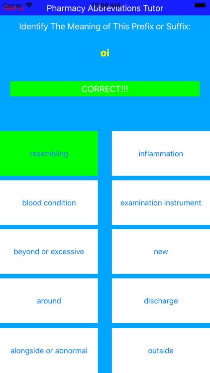 Pharmacy Abbreviations Tutor screenshot-4